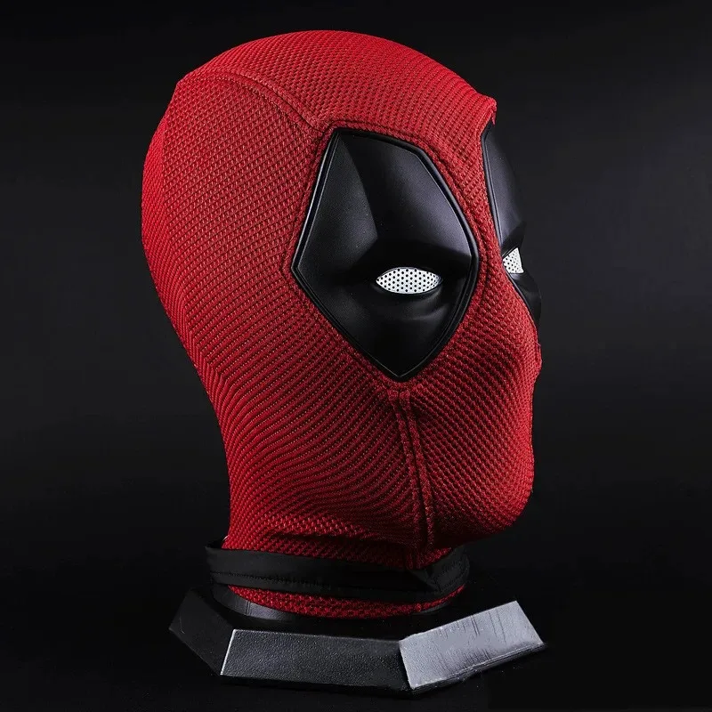 Deadpool-Máscara de nailon para Cosplay, casco de malla de algodón tejido, accesorio para fiesta de Halloween, Carnaval, regalos