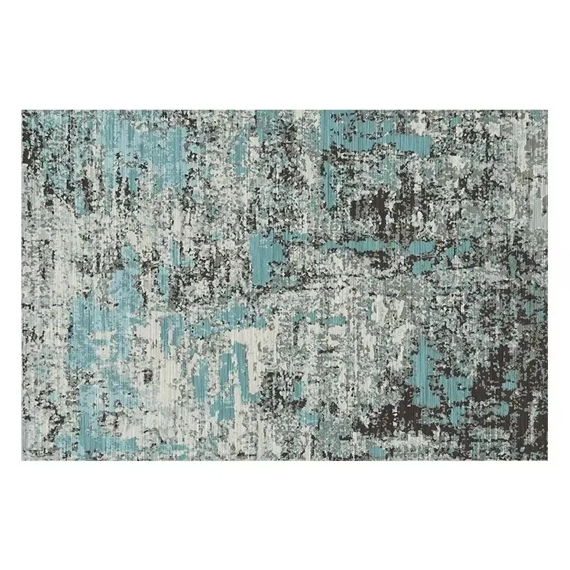 European Full-laid Carpet, Long-haired Imitation Cashmere Rug for Living Room