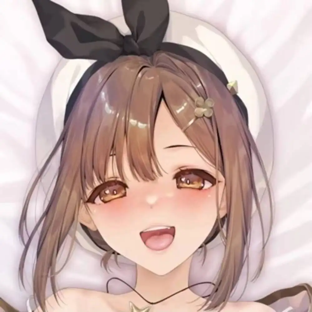 

Anim Japanese Atelier Ryza Reisalin Stout Sexy Pillow Case Anime Dakimakura Cozy Cover SS Bedding Gifts