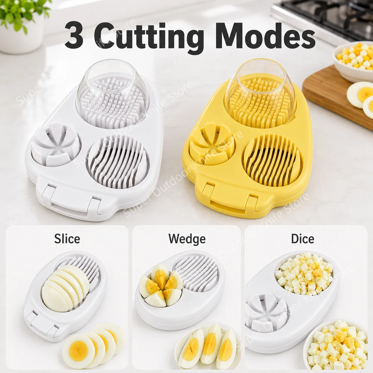 Pemotong Telur 3 in 1, Pemoton - Kitchen Gadgets Wirecutter ulasan dan harga