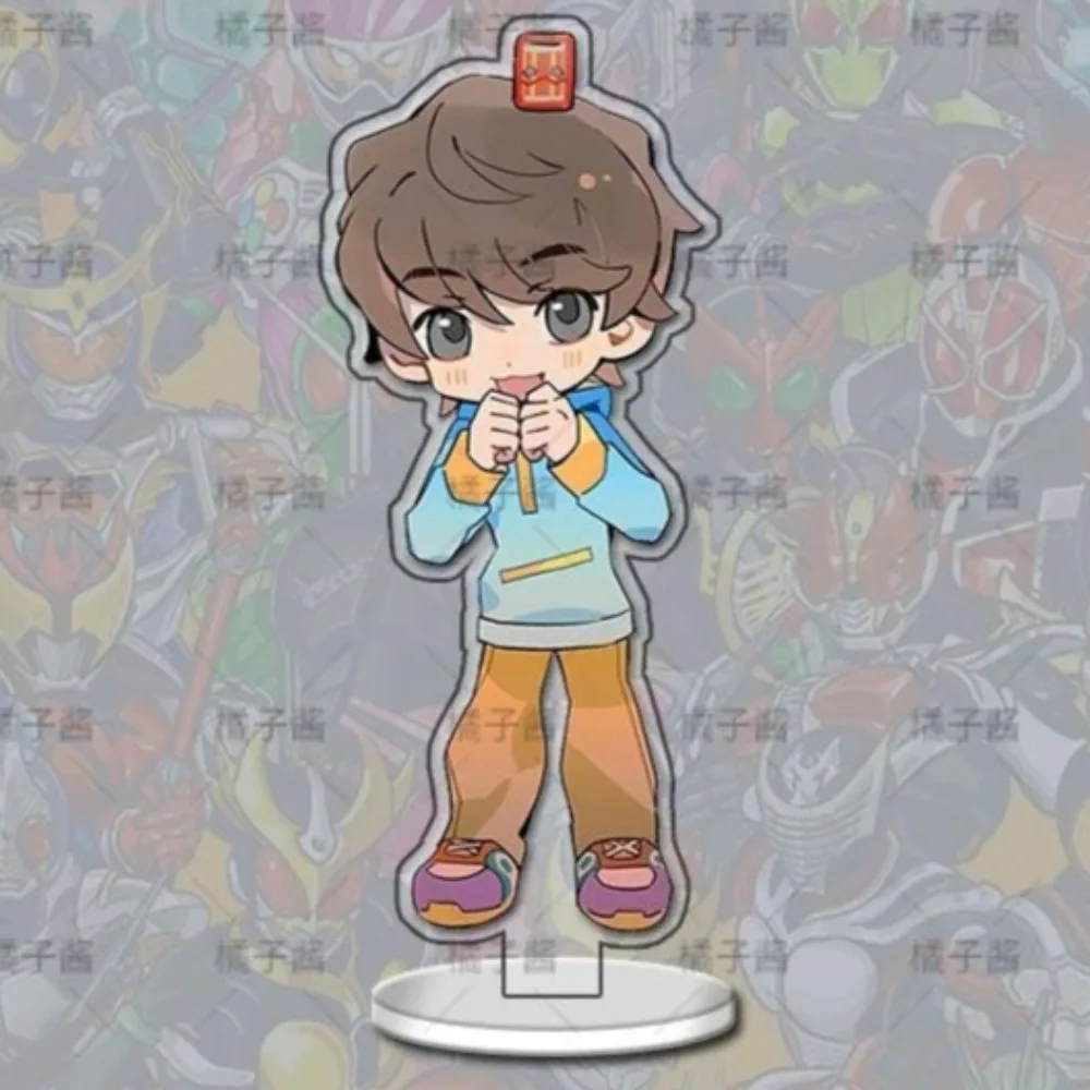 Kamen Rider Acrylic Stand Figure Inoue Shouma Karakida Hanto Anime Peripheral Cartoon Originality Student Desk Small Ornament