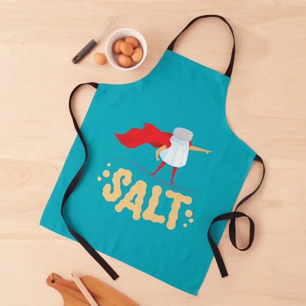 

extra salt brother funny illustration Apron Nursing Trim Cloth Apron