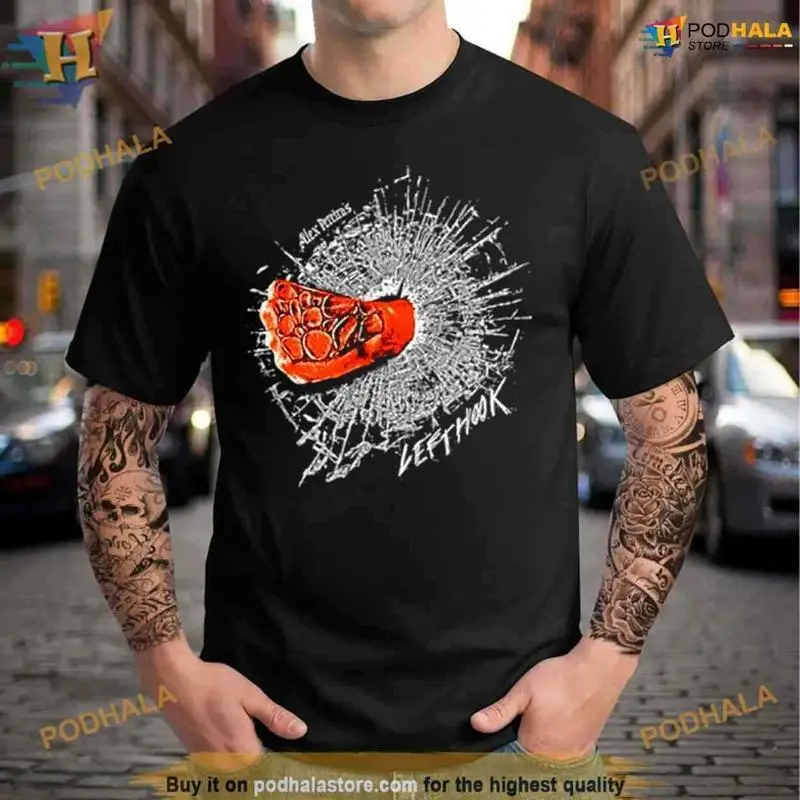 Alex Pereira Left hook T Shirt For _wlr_54