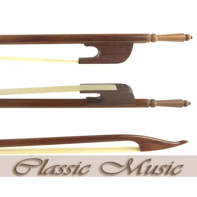 

Baroque Violin Bow with Long Screw (4/4), Good Mongolian Horse Hair Hot Sell!
