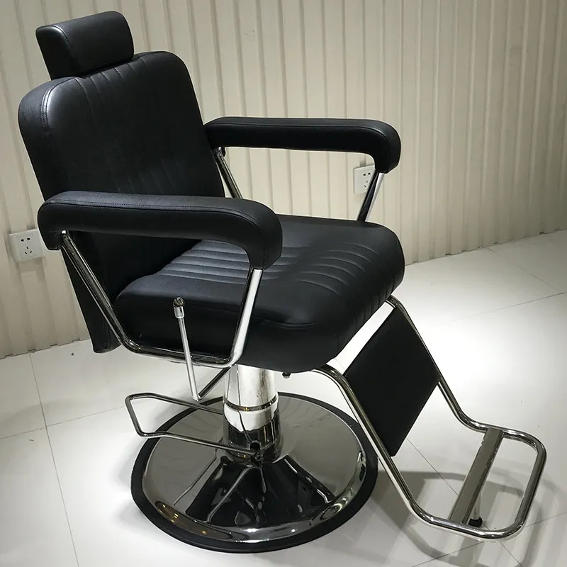 Premium Luxury Barber Chair Beauty Glamour Aesthetic Modern Hairdresser Chair Personalized Salon Kapperstoel Hair Furniture 3