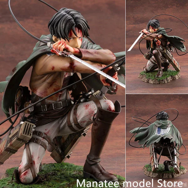 

Kotobukiya Original ARTFX J Attack on Titan Levi Fortitude ver. 1/7 PVC Action Figure Anime Model Toys Collection Doll Gift