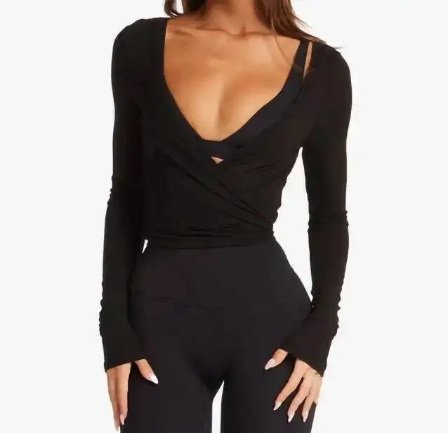 

Women S Slim Short Style With Chest Cushion Hollow Front Comfortable Fabric Sexy Spring Summer New