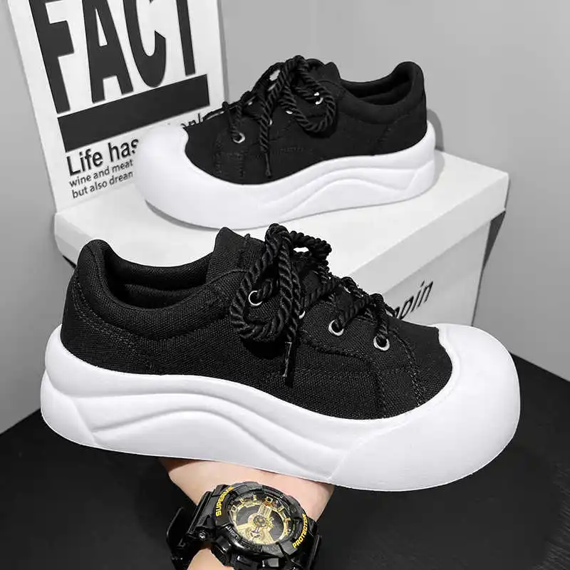 Big Sole Synthetic Leather Men's Sneakers Summer Golf Men's Basketball Shoes Size 47 Summer Boots Sport Dropshiping Outside