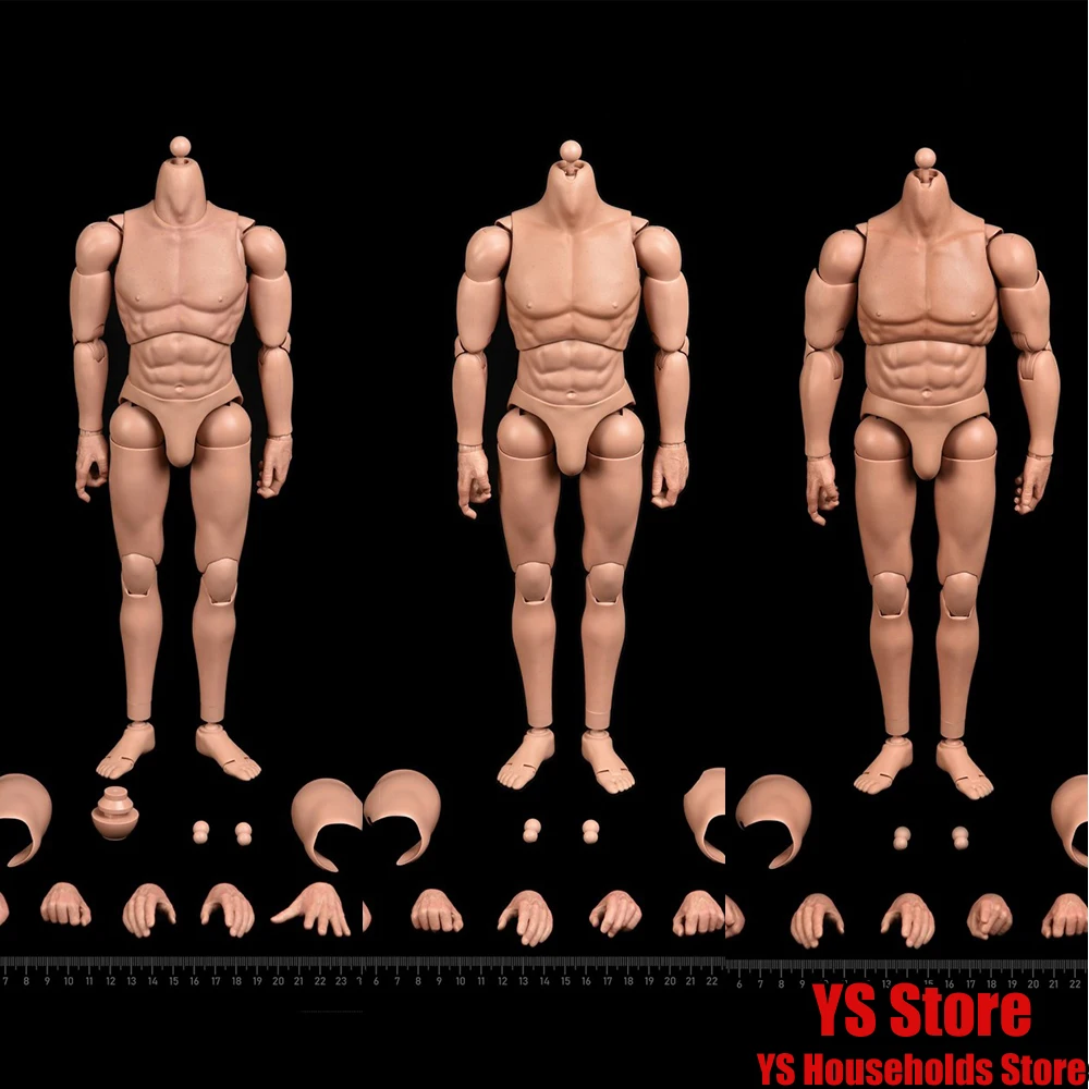 

New Soldier Story SSA 001 002 003 1/6 Scale 12'' Soldier Male Joint Body Flexible Standard Muscle Body for 12'' Action Figure