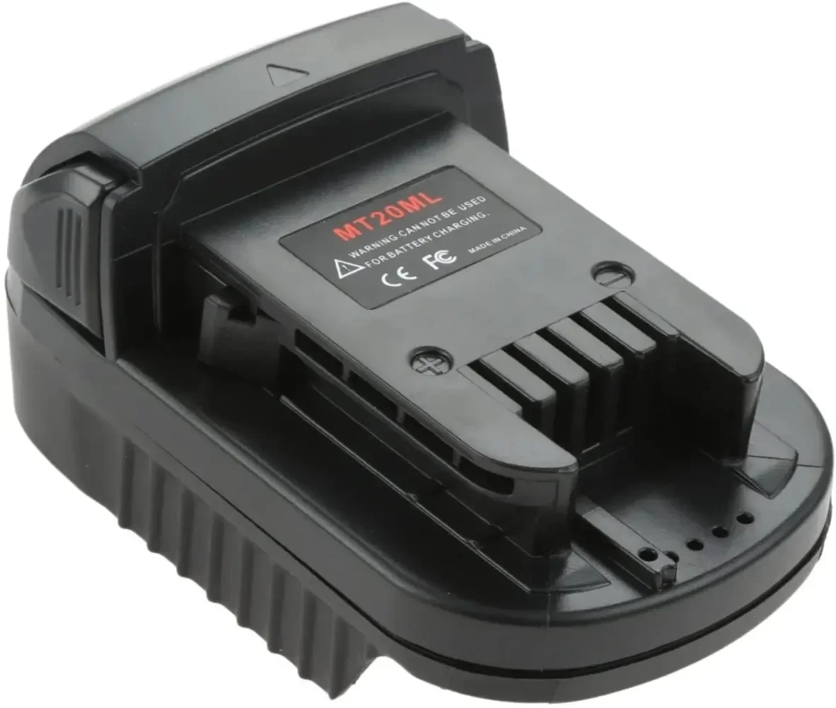 Imagem -04 - Adaptador Mt20ml para Makita Bateria Li-ion 18v Bl1830 Bl1860 Bl1815 Converter para Bateria de Lítio Milwaukee 18v