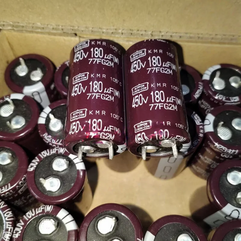 2PCS 180UF 450V Japanese NCC Black Diamond Electrolytic Capacitor 450V 180UF