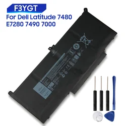 Replacement Battery For Dell Latitude 7480 7000 E7280 7490 F3YGT DM3WC 2X39G Rechargeable New Battery 60Wh