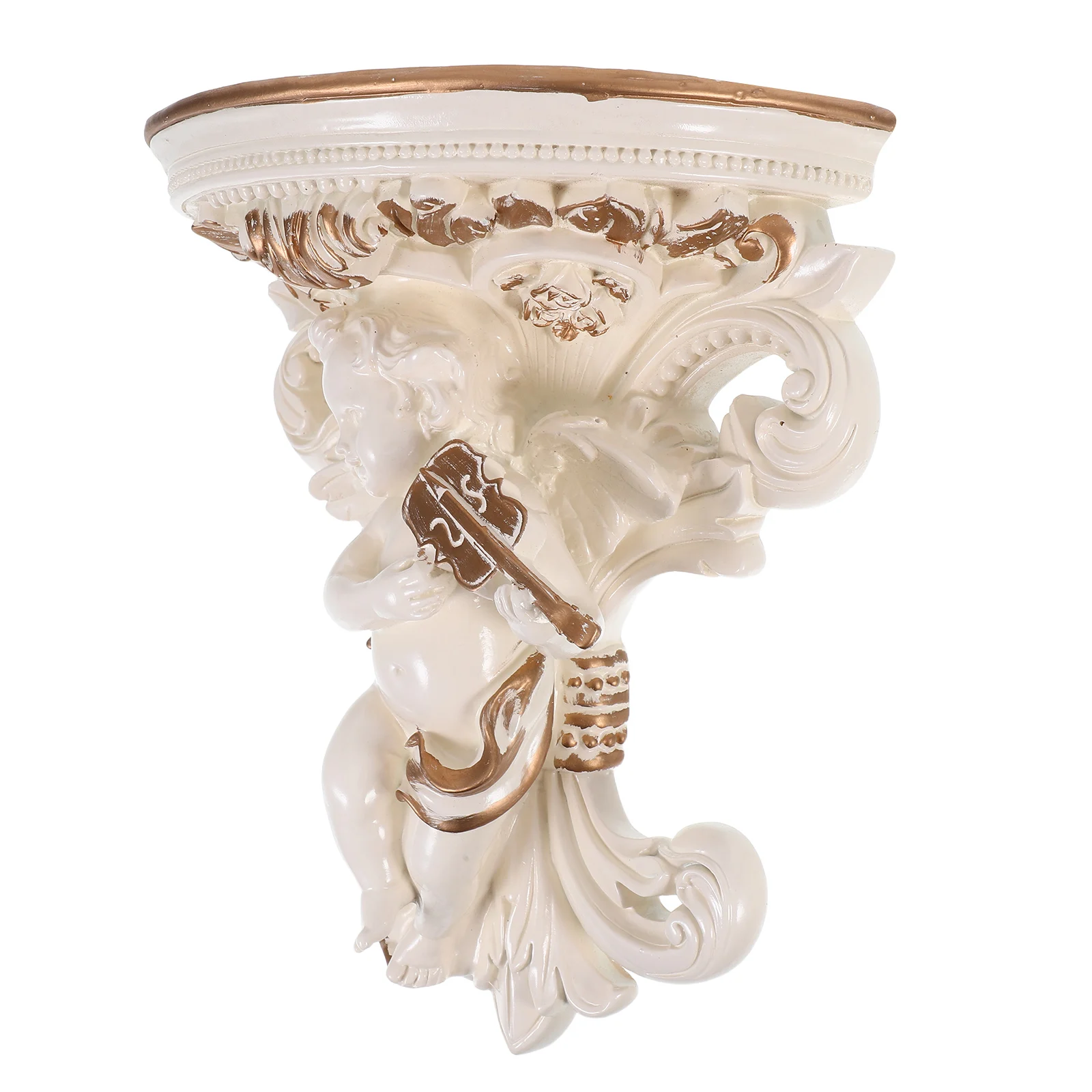 

European Angel Wall Hanging 1Pc Resin Craft Shelf Decor Living Room Bedroom Wings Wall Effect Durability