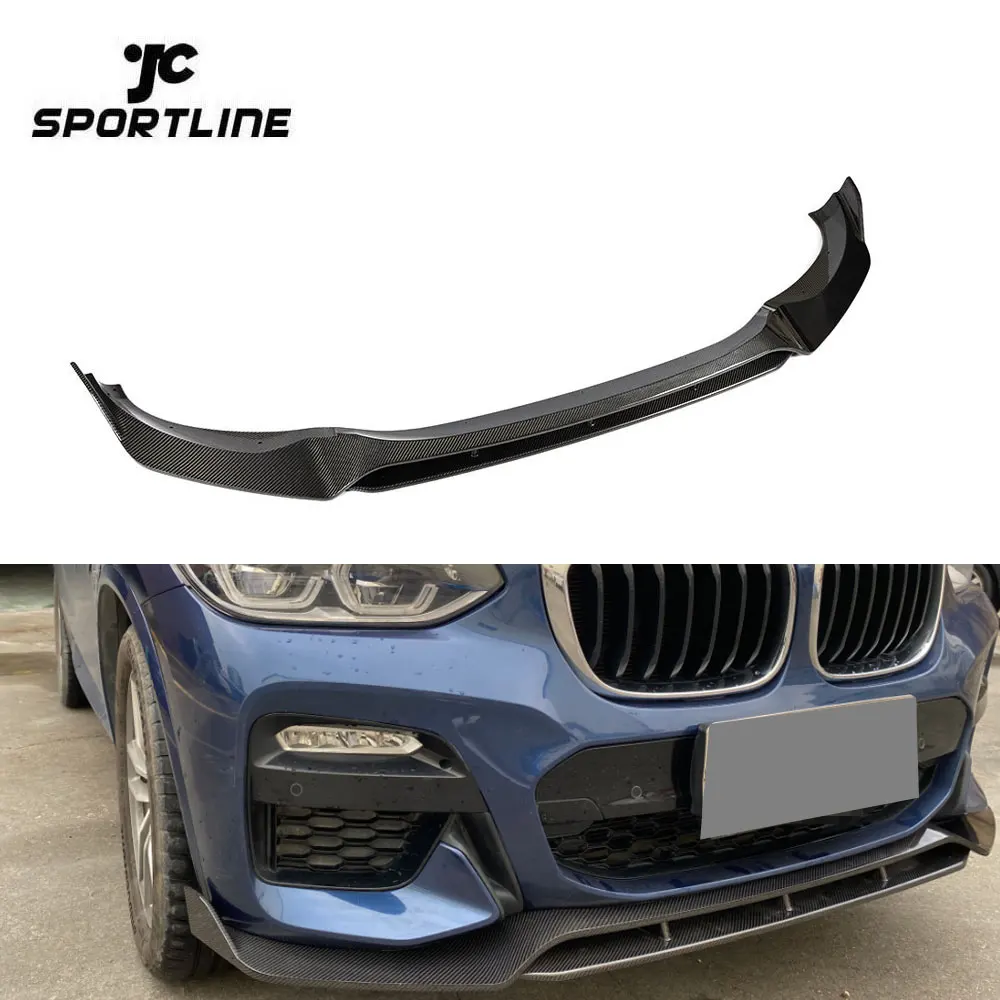 

Carbon Fiber X3 Front Bumper Lip For BMW X3 G01 XDrive20i XDrive30i M40i Sport Utility 4-Door 2018-2020