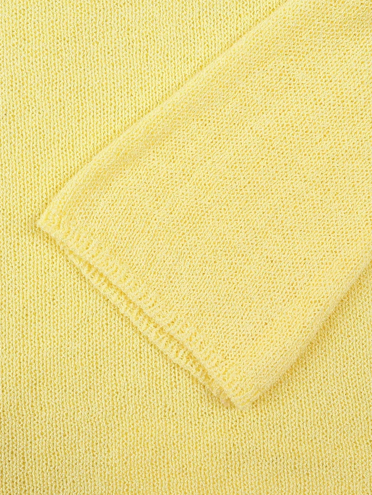 Nowości Jesień/Zima 2025 Styl Koreański Uniwersalny Sweter z Odkrytymi Ramionami, Dopasowany, Podkreślający Figurę, Luksusowy Wygląd, Długi Rękaw