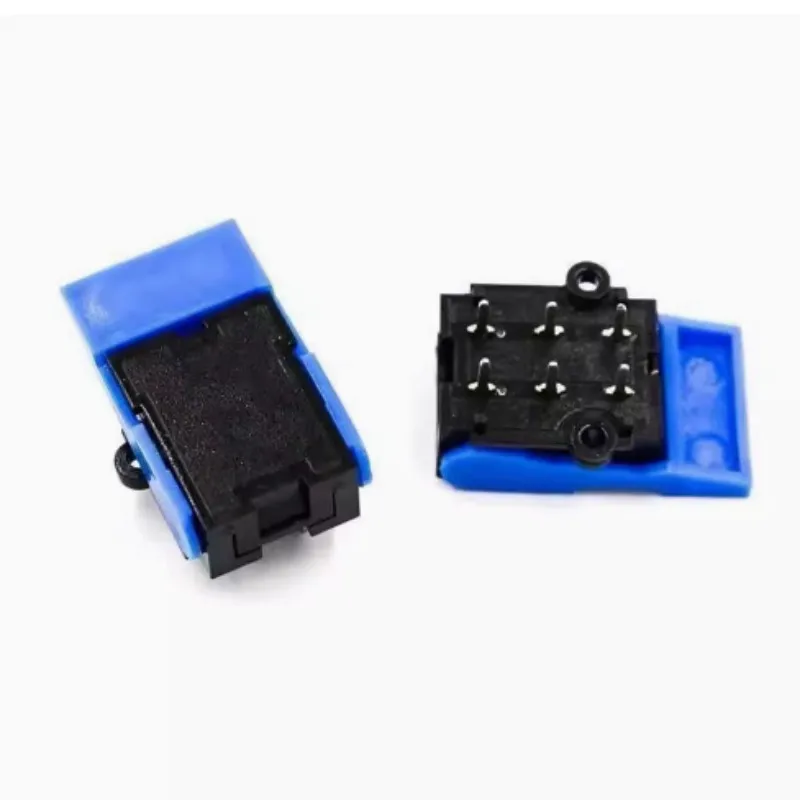 10pcs Telephone Hook Switch 6Pin Intercom Doorbell Switch , Repair Parts For Telephone