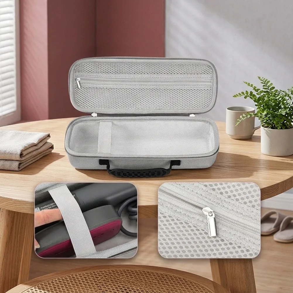 Portable Case For Jack&Rose Travel Steamers Organizer Bag With Mesh Pocket Features A Dedicated Mesh Pocket That Allows For Easy