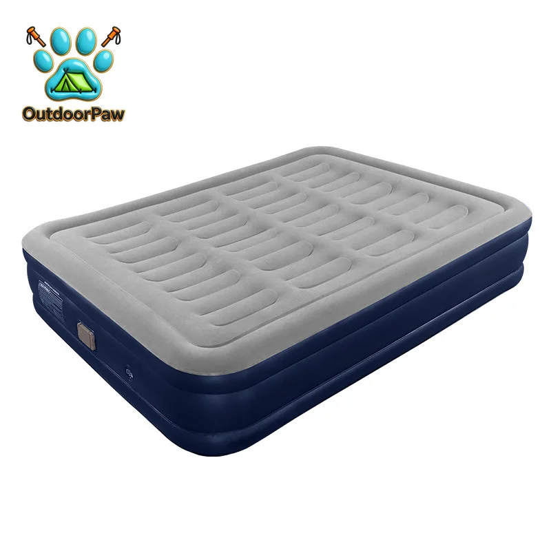 Outdoor Inflatable Bed Air Cushion Nap Bed Built-in Pump Air Mattress Self-inflating Mat Home Single Air Mattress Double