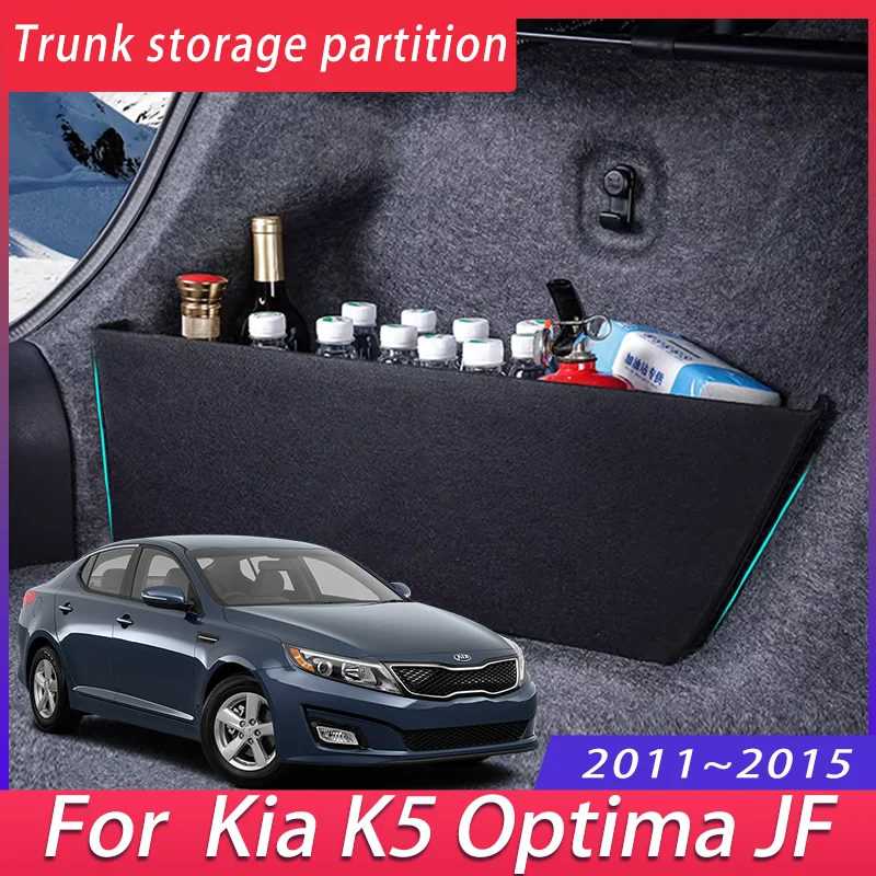 For Kia K5 Optima TF 2011 2012 2013 2014 2015 Car Trunk Storage Partition Multi-function Storage Box Auto Interior Accessories