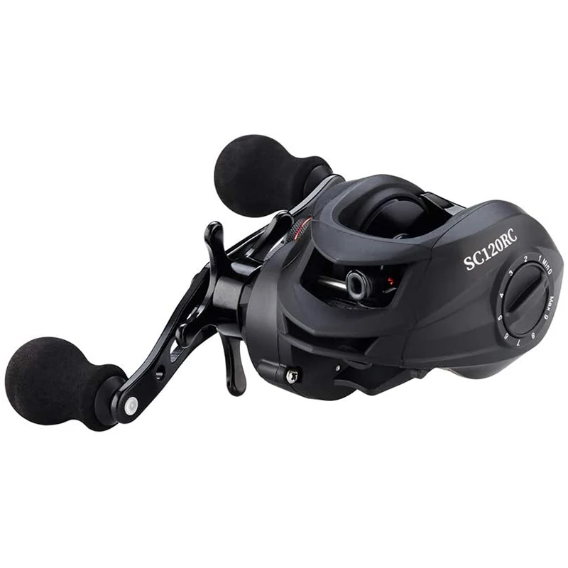 FISHDROPS Baitcaster Reels, 9+1BB High Speed Gear Ratio 7.0:1 Ultra Smooth Low Profile Baitcasting Fishing Reel