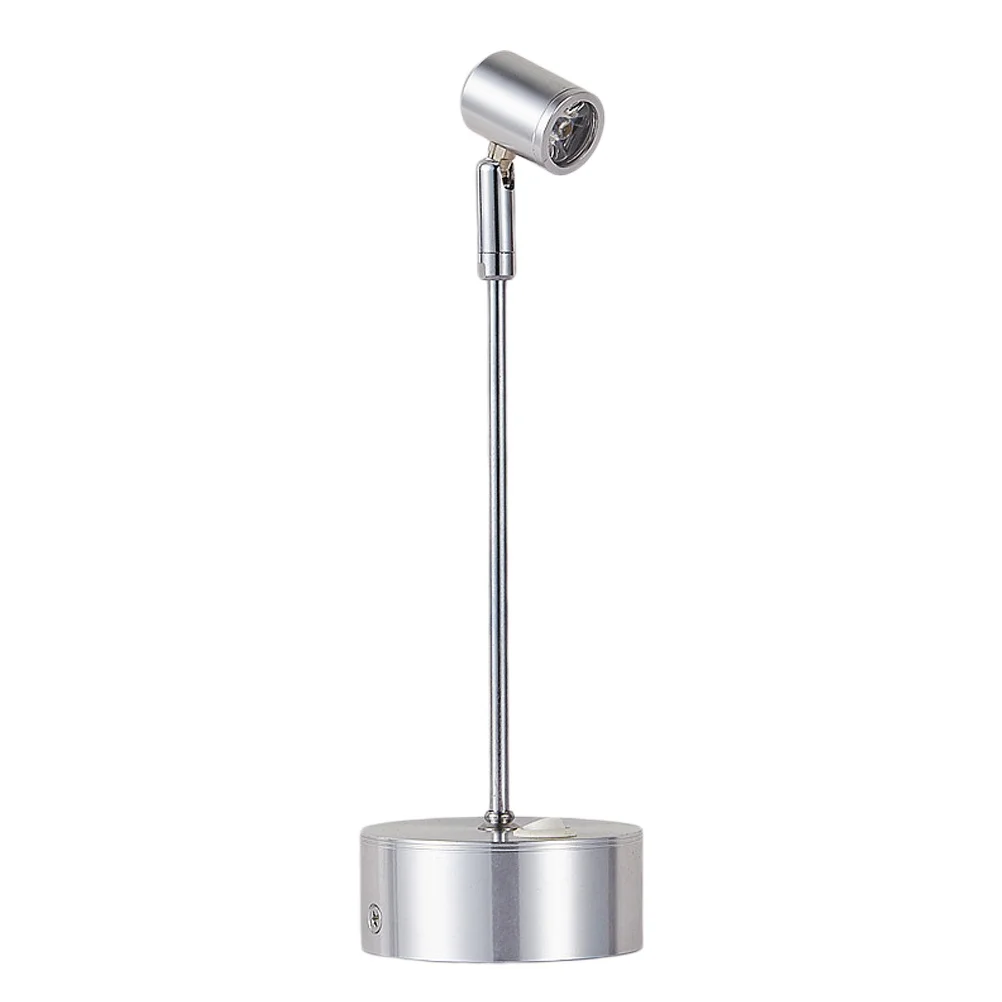 

Led Spotlight 3W Metal Stake Lamp For Showcase Jewelry Counter Cabinet Display Lighting Decor Indoor Wall Light