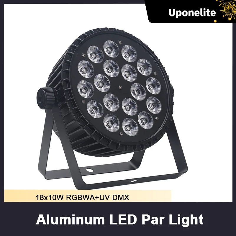 

18x10W Full Color LED FLAT PAR Light RGBW 4IN1 DMX512 LED Wash Effect Light KTV Disco DJ Party Wedding Club Bar Stage Event Show
