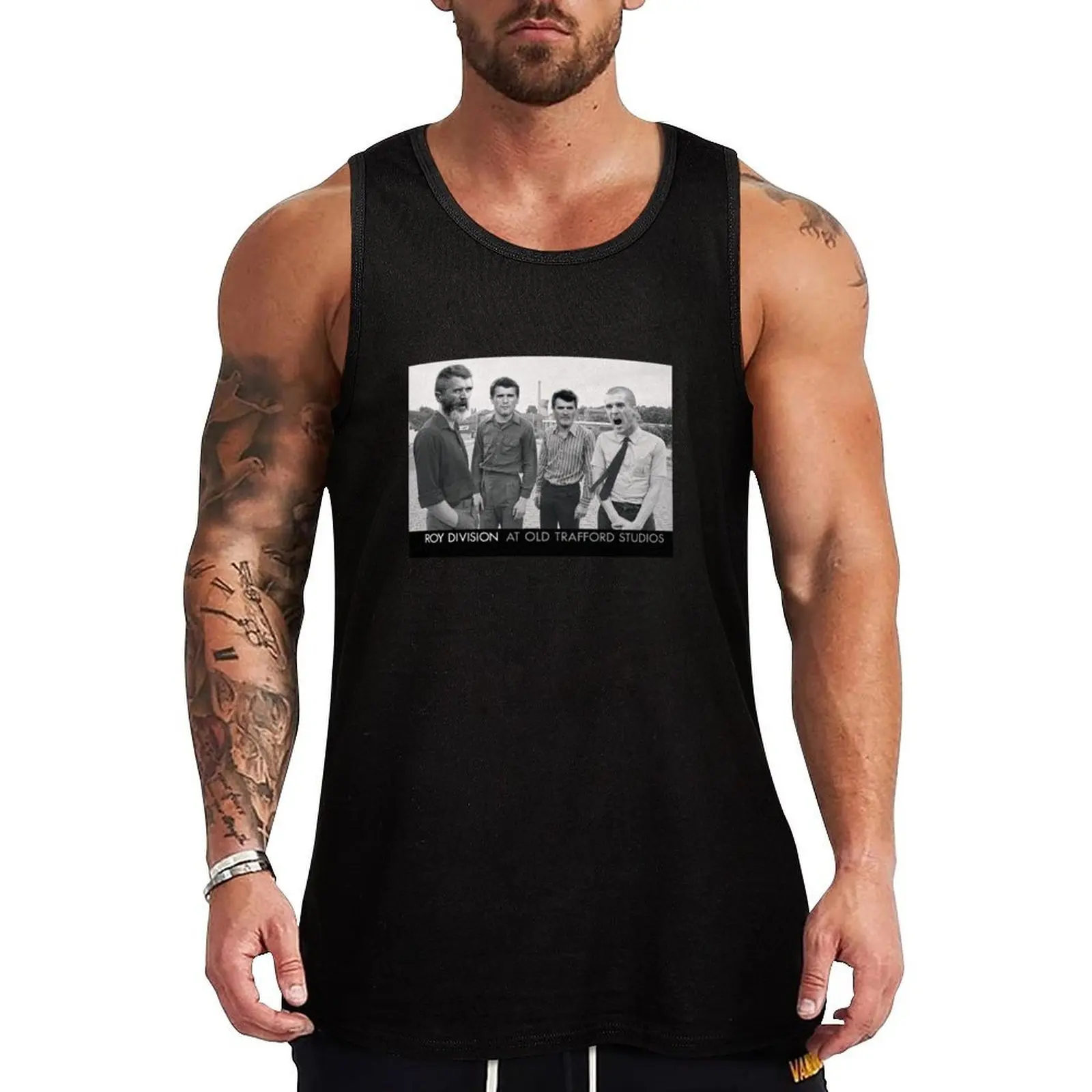 Roy Division Tank Top No Wrinkle Tank Top Casual Daily Sleeveless Wear