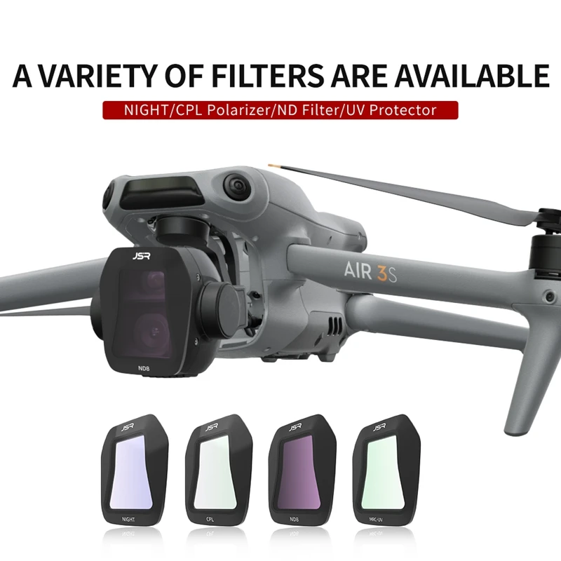 ل DJI AIR3S Gimbal عدسة HD تصفية UV/CPL/ND/NDPL ليلة طبيعية/نجمة/ستريك الأزرق متعددة الوظائف مرشحات الهواء 3s ملحقات طائرة بدون طيار