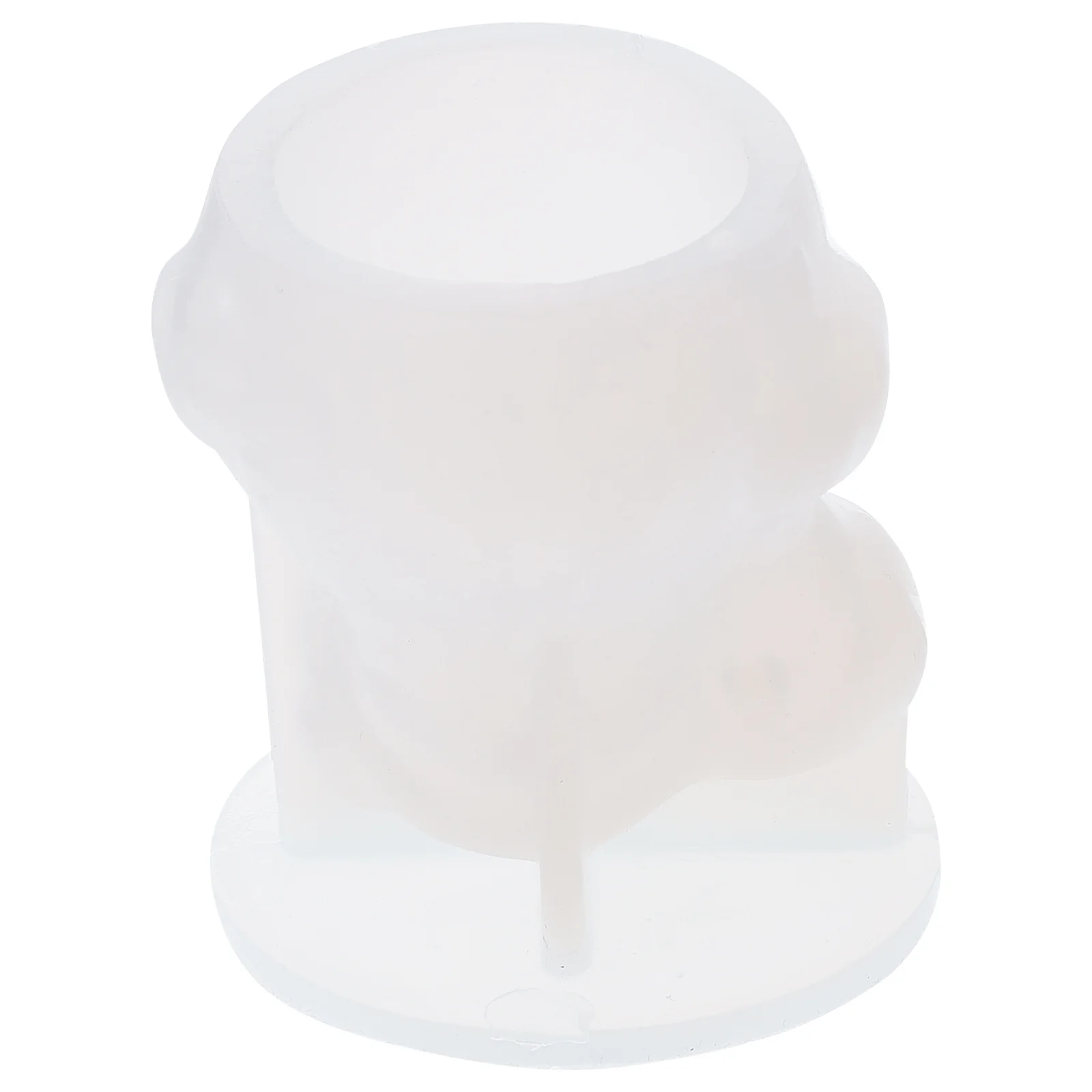 

Snowman Shaped Silicone Mold Smooth Surface Easy Demould DIY Handmade Making Mold for Holiday Decor