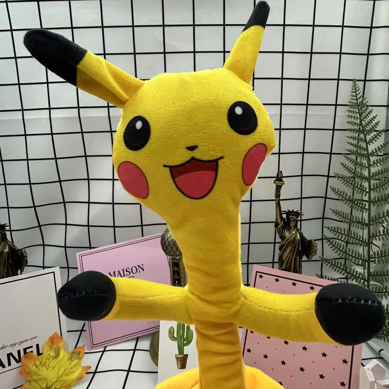 Kids Dancing Talking Pikachu Toys Interactive Talking pokemon Pikachu Electronic Plush Toy Home Decoration for Children Gifts