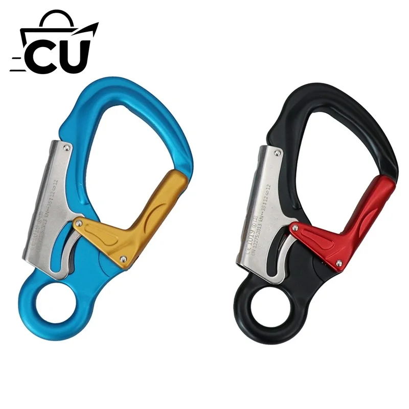 Suitable for  35KN Aviation Aluminum Carabiner Main Lock Outdoor Rock Climbing Carabiner Hanging Hook  Equipment