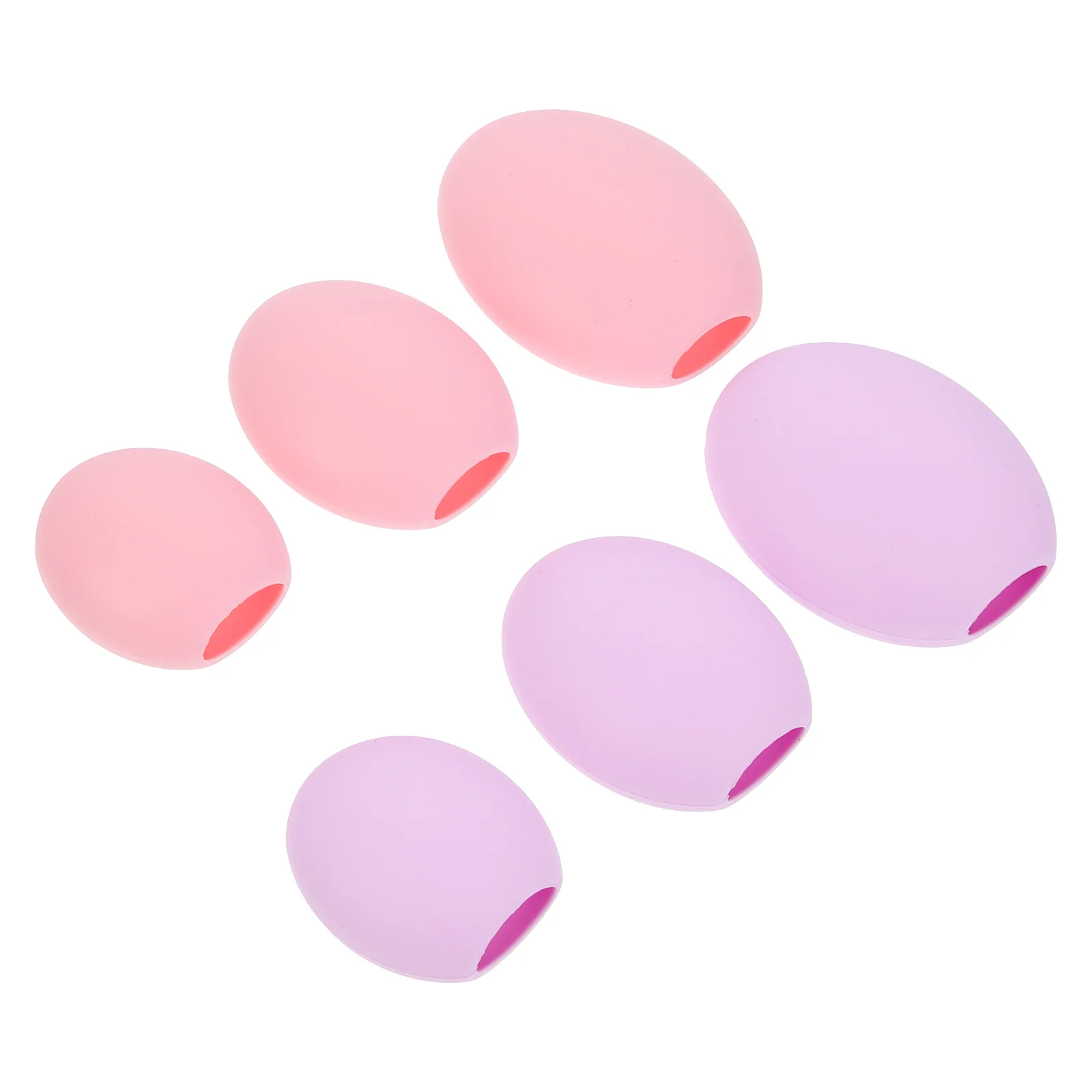 

6Pcs Brush Head Covers Silicone Makeup Brush Protector Keep Brushes Intact Flexible Storage Saver Makeup Protective
