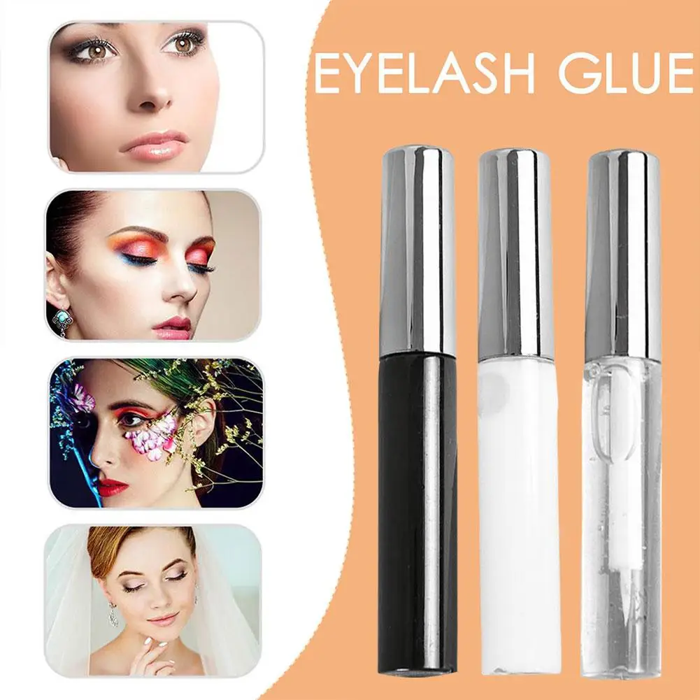 5ml False Eyelash EXTENSION กาวกันน้ํา Fast แห้งยาว Primer Eyelash ไม่มีเครื่องมือยาวนานระคายเคืองโปร่งใส Strong