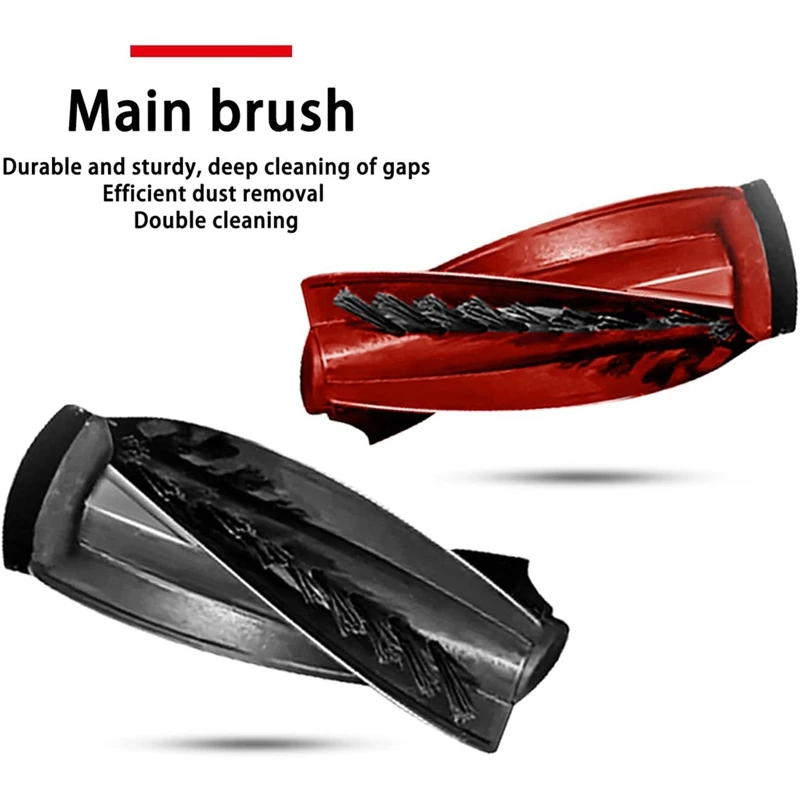 A44F-For Roborock Qrevo Curve/P20 Pro جهاز آلي لتنظيف الأتربة فرشاة جانبية رئيسية فلتر Hepa ممسحة منصات أكياس الغبار استبدال أجزاء