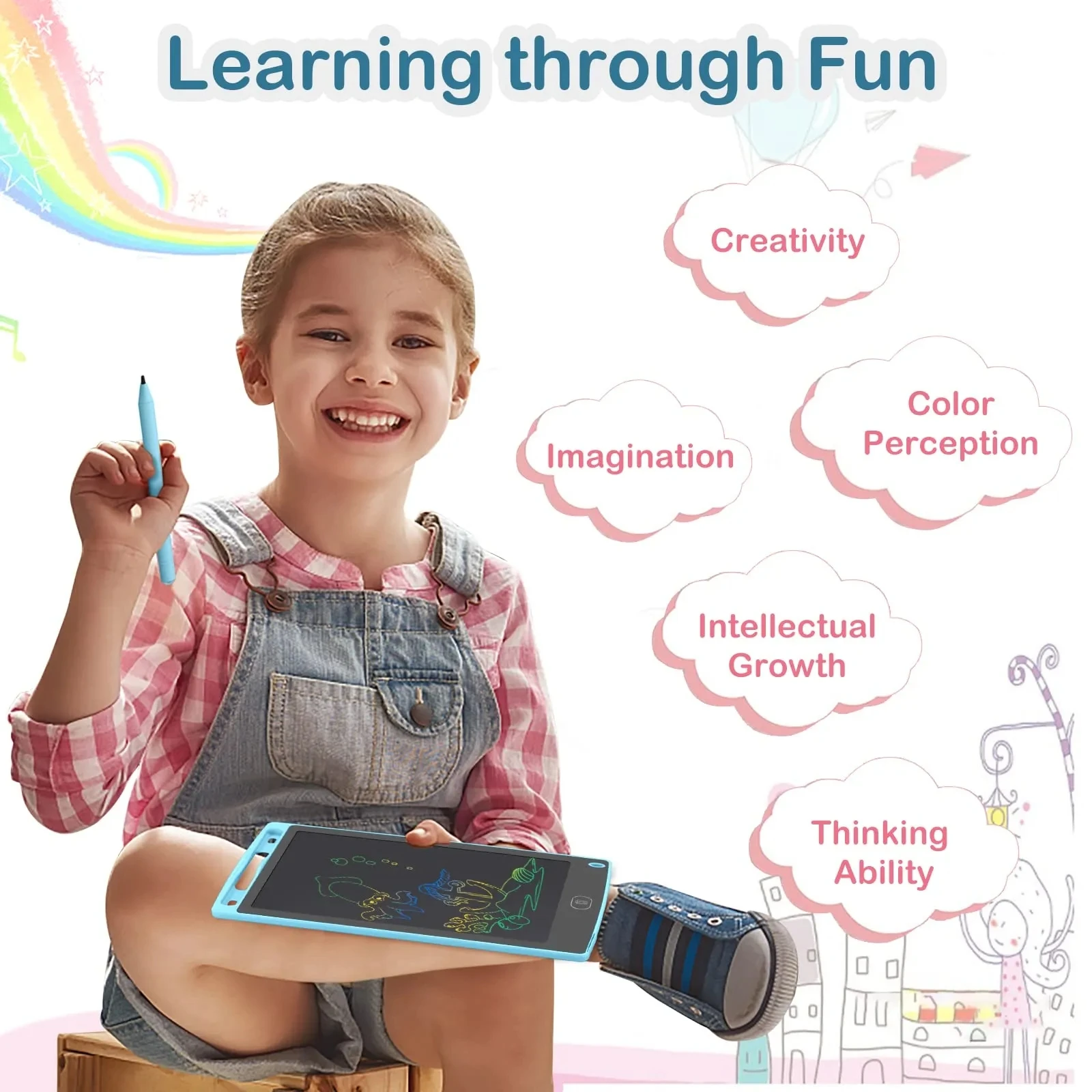 8.5 inch Writing Board Drawing Tablet LCD Screen Writing Digital Graphic Tablets Electronic Handwriting Pad Toys Gifts Child