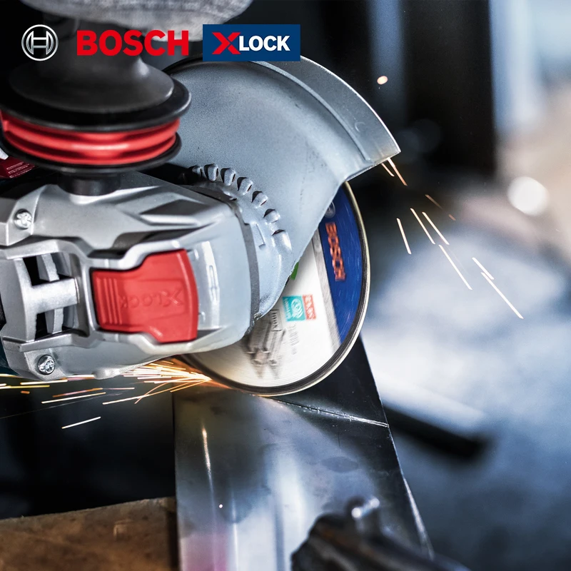 Bosch Accessory X-Lock Professional Metal Stainless Steel Slicing Tool 125X1Mm Compatible with X-Lock System Angle Grinder