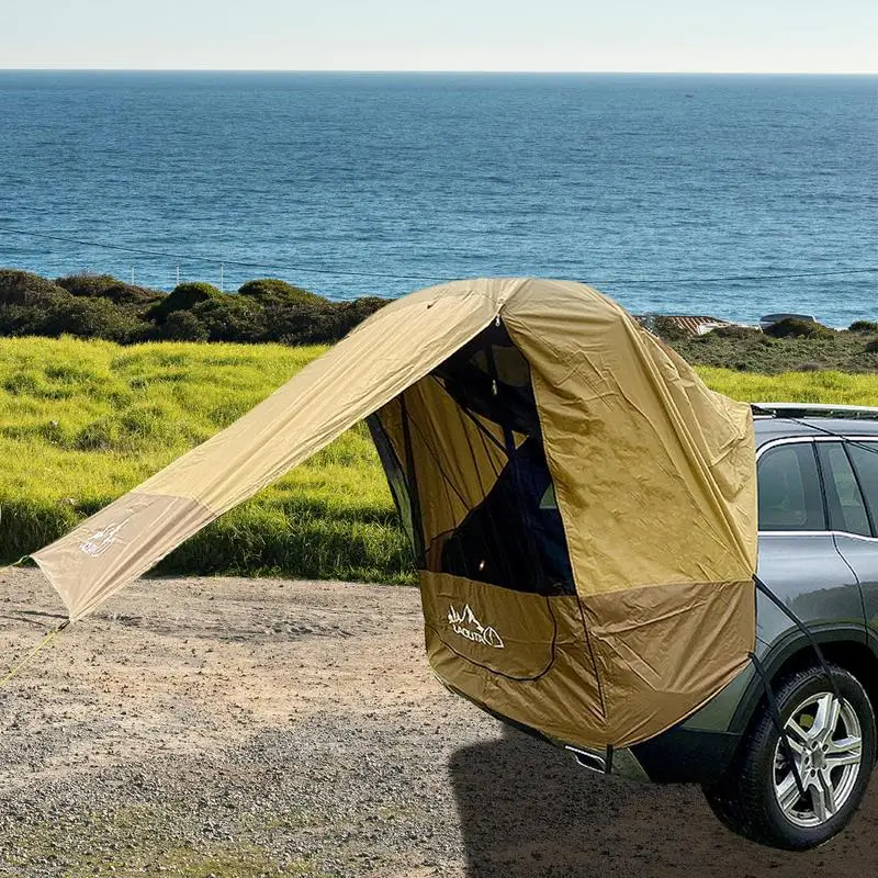 Imagem -02 - Suv Trunk Tent Toldo Car Shade Universal Porta-bagageira Sun Shelter Camping Viagem ao ar Livre Viagem