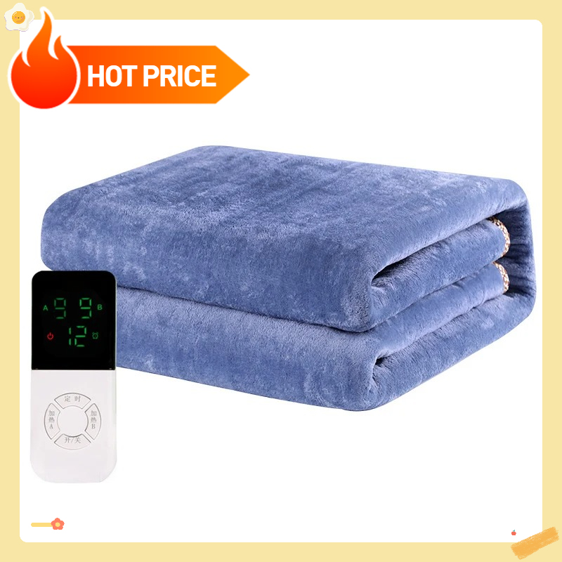  150*80 cm adjustable temperature and timer comfort electric blanket, household electric blanket, electric mattress. 