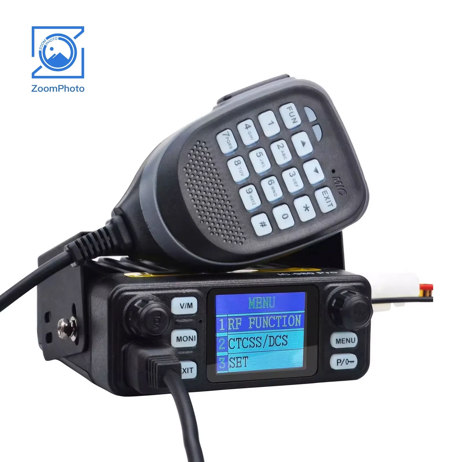 

Haricco HC-980 Pro 25 Вт высокой мощности рация UHF/VHF двухдиапазонный трансивер автомобильная радиостанция