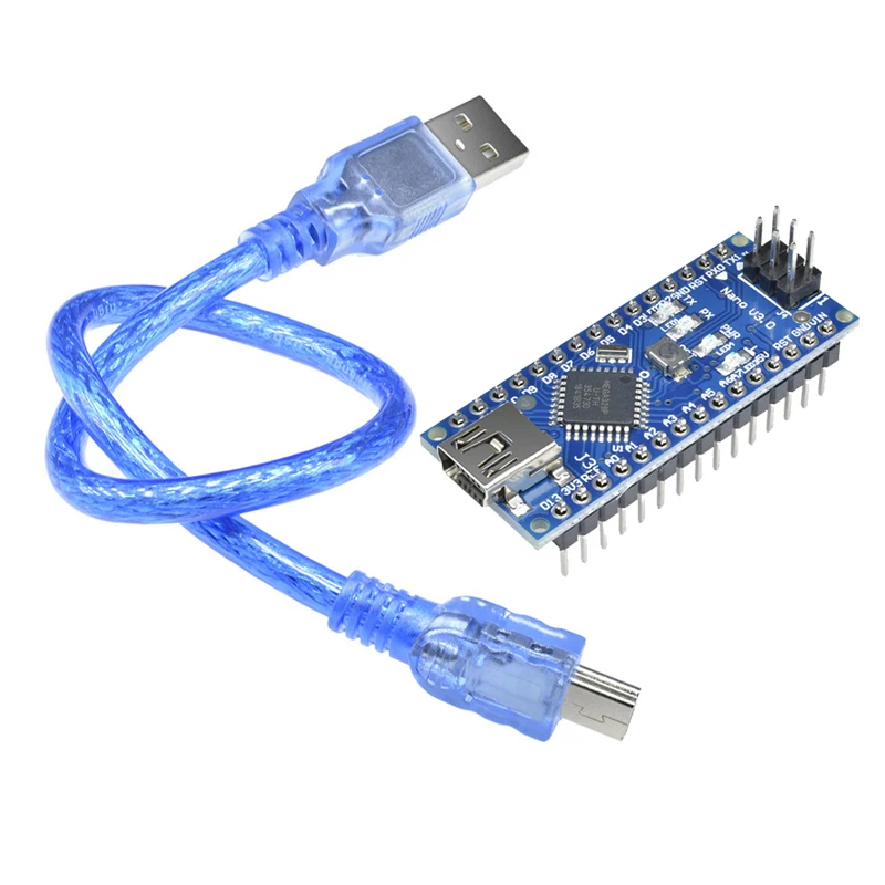 Welded Nano 3.0 CH340C ATMEGA328P Controller Board Module For Arduino Driver welding pin With USB Cable Development Board Module