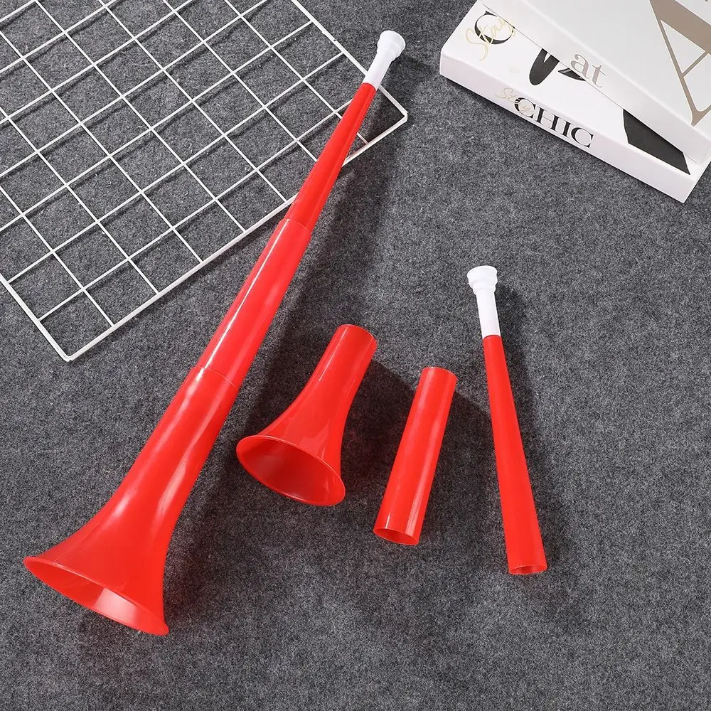 New 24 Inch Collapsible Stadium Horn Vuvuzela Loud Sound Cheering Trumpets Plastic Vuvuzela Horn Graduation Games