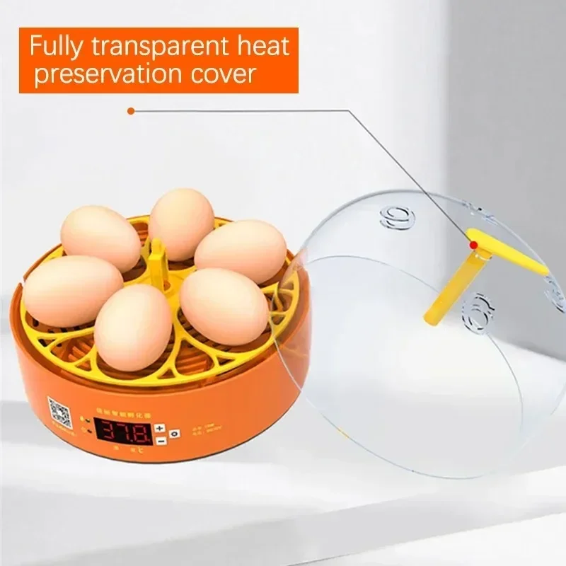 Automatic Digital Incubator for Temperature Controlled Whole Egg Animal Control Incubator Farm Home Mini Incubator