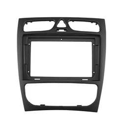 2 Din Car Radio Frame Kit Dash Panel GPS Fascia For Mercedes BENZ C-Klasse W203 CLK-klasse W209 G-klasse W463 Vito Viano W639