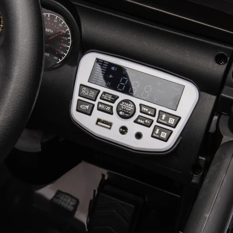 24V Kids Ride On Car,400W Motor,Four Wheel Suspension,Adjustable speed,USB,MP3,Music,Bluetooth,  for boys and girls Aged 3+.