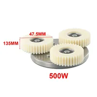 3Pcs Nylon 36 Teeth Gear Lithium Battery Electric Vehicle Gear For  Bafang Motor Clutch With 500W Motor Electric Bike Parts