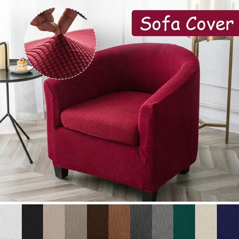 

Thick Sofa Cover Elastic Wrap All-inclusive Couch Cover For Living Room Single Seater Furniture Elastic Couch Armchair Cover