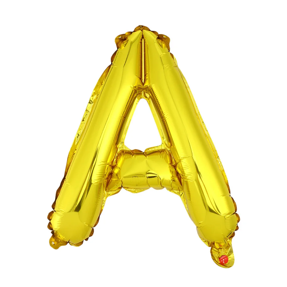 

Golden 16 Inch Happy Anniversary Letter Balloons Set Aluminum Film for Wedding Party Decor Happy Anniversary Balloons