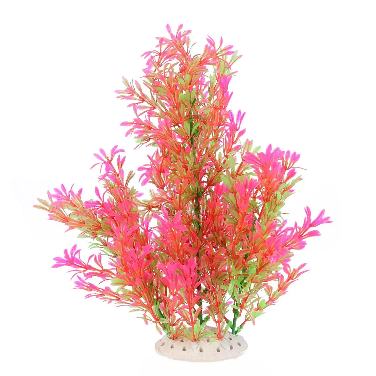 

Artificial Aquatic Plants Realistic Plastic Pink Simulation Water Grass Fish Tank Decorations Aquarium Plants Safe for Fish