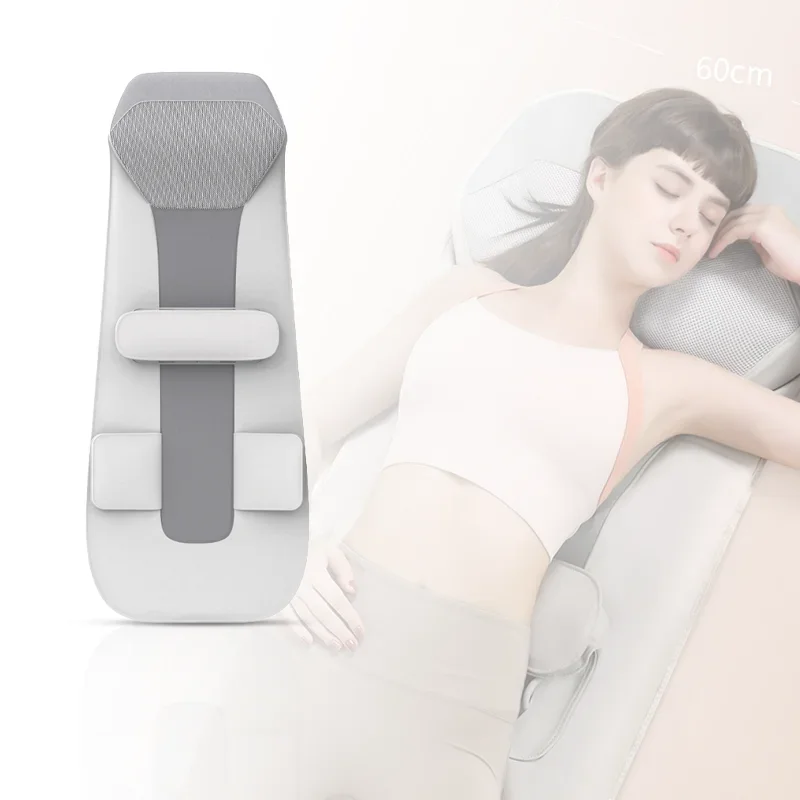 Full Body Electric Massage Cushion Sports Air Pressure Heat Mat Massage Chair Pad for Yoga Back Stretching