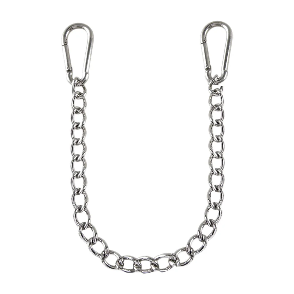 

Stainless Steel Hanging Chain with Snap Hooks Hammock Chain Swing Chair Sandbags Punching Porch Tire Swings Hanger Bag